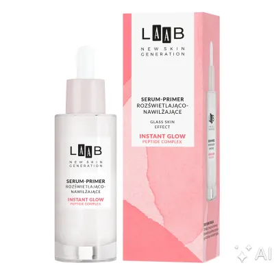 Сыворотка-праймер AA LAAB Glass Skin увлажняющая, для сияния, 30 мл