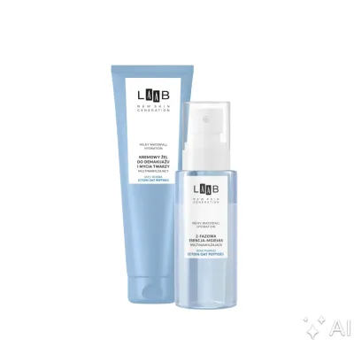 Набор AA LAAB Milky Waterfall Hydration: гель для умывания и эссенция-мист, для обезвоженной кожи, 150 мл + 150 мл
