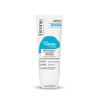 Крио-компресс для тела Lirene Anticellulite Cooling, подтягивающий, охлаждающий, 150 мл