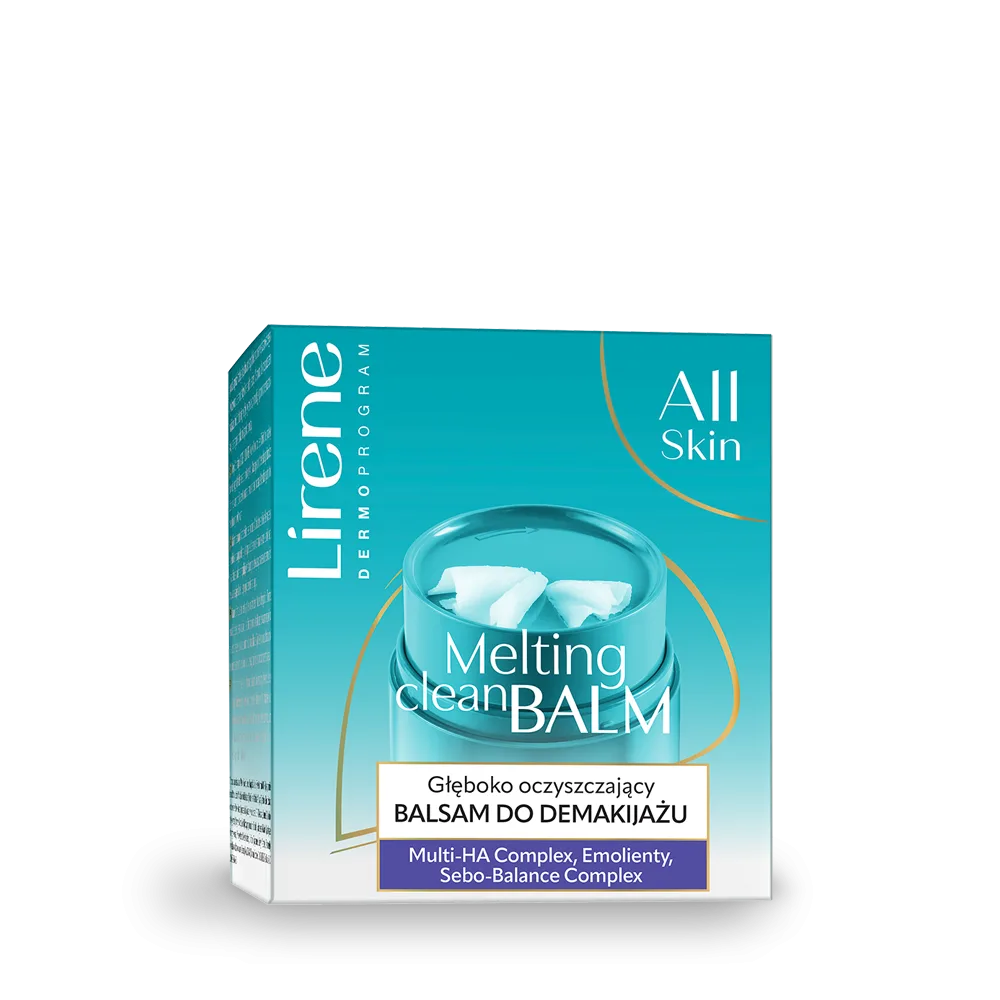 Бальзам для снятия макияжа Lirene Melting Clean Balm, глубоко очищающий, 40 г