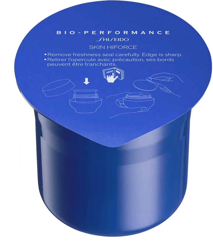 Крем для лица Shiseido Bio-Performance Skin HiForce Cream против морщин, сменный блок, для нормальной и жирной кожи, 50 мл