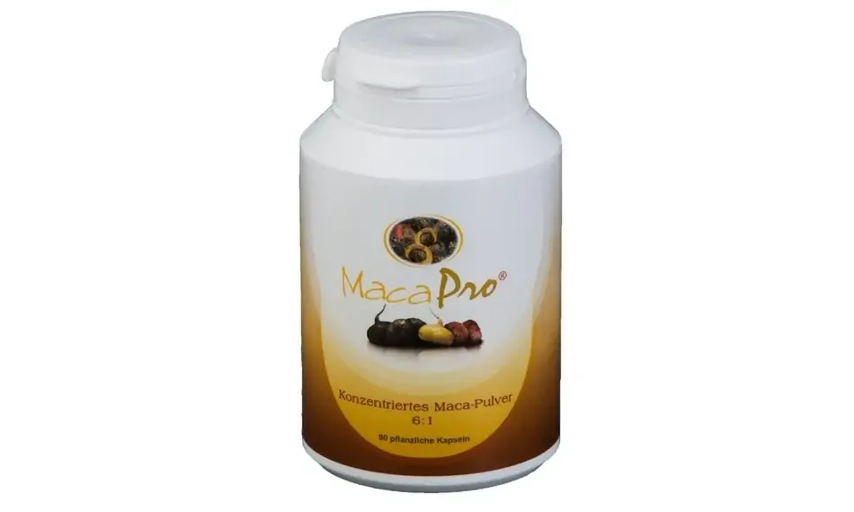 Мака в капсулах MacaPro Powder, концентрат 6:1, 90 капсул