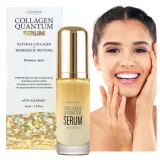 Гель-сыворотка для лица ColyFine Quantum Serum Anti-Age коллагеновая, с пептидом и лактоферрином — фото 1