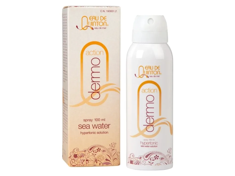 Спрей для кожи Quinton Dermo Action Hypertonic, увлажняющий, с морской плазмой, 100 мл