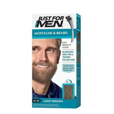 Краска-гель для бороды Just For Men, закрашивает седину, 40 мл, оттенок Jasny Brąz