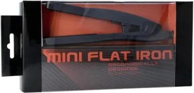 Мини-выпрямитель для волос Cera Flat Iron 15 см, чёрный