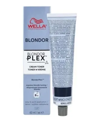 Тонер для волос Wella Professionals BlondorPlex Express Toner, кремовый, 60 мл
