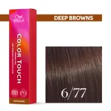 Тонирующая крем-краска Wella Professionals Color Touch без аммиака, оттенок 6/77, 60 мл — фото 1