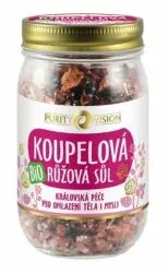 Соль для ванны Purity Vision Bio, розовая, с солью Эпсома, 400 г