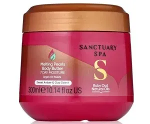 Баттер для тела Sanctuary Spa Ruby Oud Natural Oils, увлажняющий, амбра и уд, 300 мл