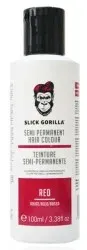 Полуперманентная краска для волос Slick Gorilla Semi Permanent Hair Colour, для мужчин, оттенок Red, 100 мл