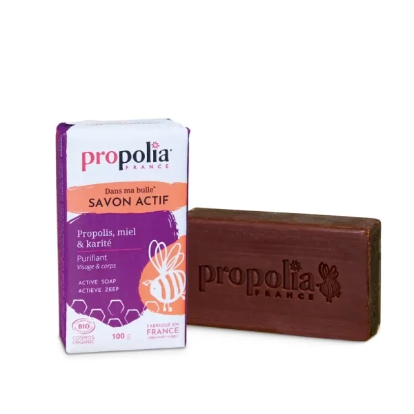 Мыло Propolia BIO, активное, с прополисом и мёдом, для проблемной кожи