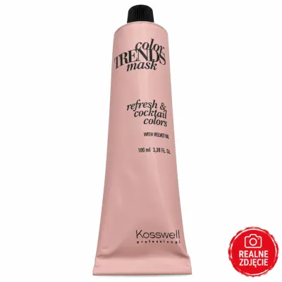 Полуперманентная краска Kosswell Color Trends Mask, кремовая, 100 мл, оттенок energy orange, - brak opakowania