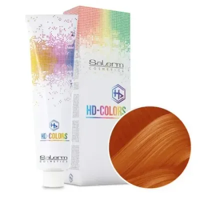 Полуперманентная краска Salerm HD Colors, без аммиака, 150 мл, оттенок orange pumpkin
