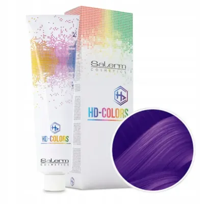Полуперманентная краска Salerm HD Colors, без аммиака, 150 мл, оттенок violet