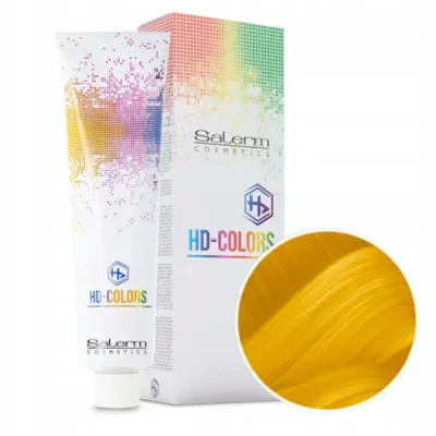 Полуперманентная краска Salerm HD Colors, без аммиака, 150 мл, оттенок yellow