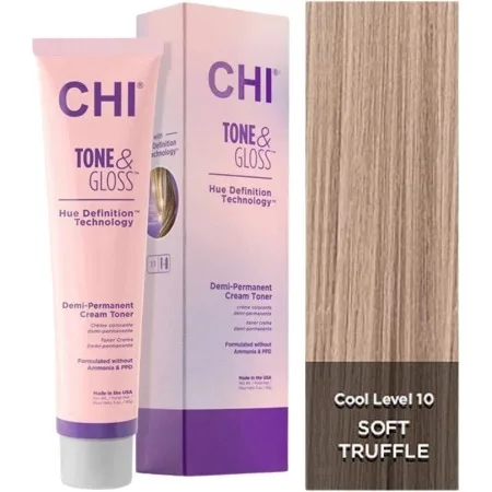 Тонер для волос CHI Tone & Gloss, оттенок Soft Truffle, 85 г