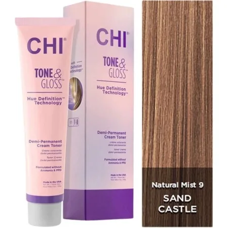Тонер для волос CHI Tone & Gloss, оттенок Sandcastle, 85 г