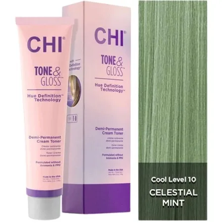 Тонер для волос CHI Tone & Gloss, оттенок Celestial Mint, 85 г