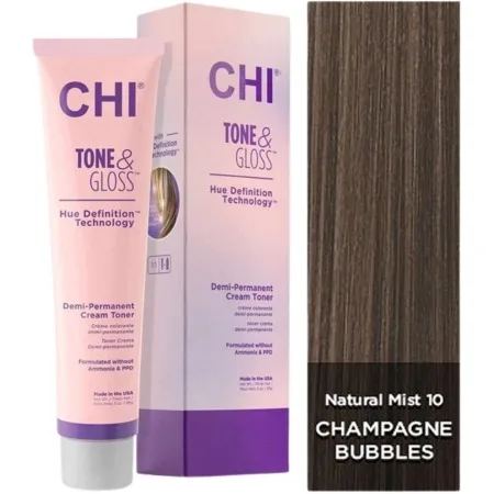 Тонер для волос CHI Tone & Gloss, оттенок Champagne Bubbles, 85 г