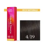 Тонирующий крем для волос Wella Professionals Color Touch, без аммиака, 60 мл, оттенок 4/19 — фото 1