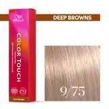 Тонирующий крем для волос Wella Professionals Color Touch, без аммиака, 60 мл, оттенок 9/75 — фото 1