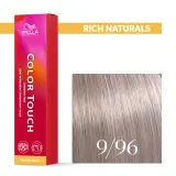 Тонирующий крем для волос Wella Professionals Color Touch, без аммиака, 60 мл, оттенок 9/96 — фото 1