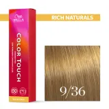 Тонирующий крем для волос Wella Professionals Color Touch, без аммиака, 60 мл, оттенок 9/36 — фото 1