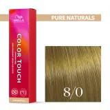 Тонирующий крем для волос Wella Professionals Color Touch, без аммиака, 60 мл, оттенок 8/0 — фото 1