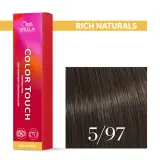 Тонирующий крем для волос Wella Professionals Color Touch, без аммиака, 60 мл, оттенок 5/97 — фото 1
