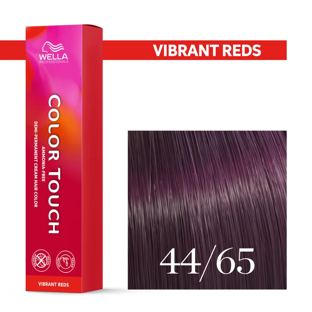 Тонирующий крем для волос Wella Professionals Color Touch, без аммиака, 60 мл, оттенок 44/65