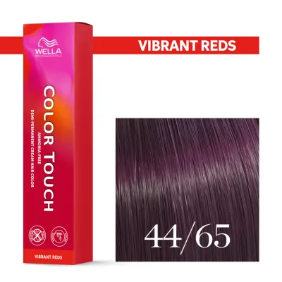 Тонирующий крем для волос Wella Professionals Color Touch, без аммиака, 60 мл, оттенок 44/65