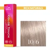 Тонирующий крем для волос Wella Professionals Color Touch, без аммиака, 60 мл, оттенок 10/6 — фото 1