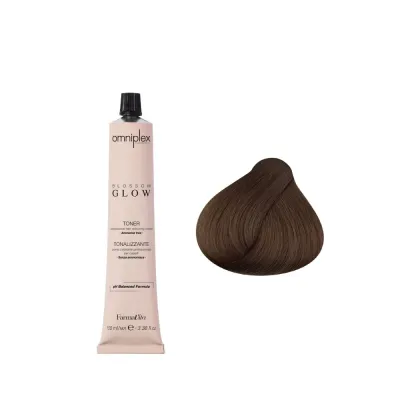 Тонер для волос Farmavita Toner Omniplex Blossom Glow, без аммиака, 100 мл, оттенок Deep Chestnut, toner do włosów bez amoniaku, głęboki kasztanowy