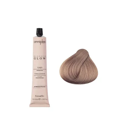 Тонер для волос Farmavita Toner Omniplex Blossom Glow, без аммиака, 100 мл, оттенок Biscuit, toner do włosów bez amoniaku, ciasteczkowy