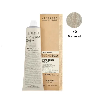 Тонер для волос Alter Ego Blondego Pure Toner, для блонда, 60 мл, оттенок włosów Natural