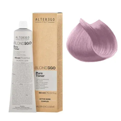 Тонер для волос Alter Ego Blondego Pure Toner, для блонда, 60 мл, оттенок włosów Dusty Pink