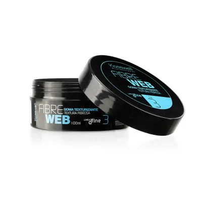 Гумми для волос Kosswell Professional Fibre Web волокнистая, средней фиксации, 100 мл