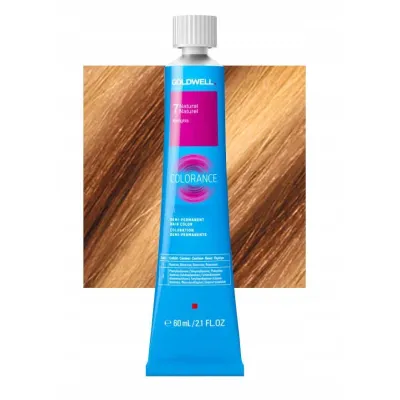 Полуперманентная краска для волос Goldwell Colorance Cover Plus, без аммиака, 60 мл, оттенок 7LL