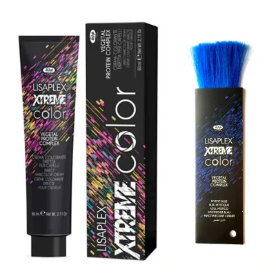 Прямой пигмент Lisap Xtreme Color, полуперманентный, 60 мл, оттенок Mystic Blue