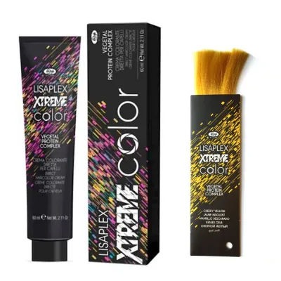 Прямой пигмент Lisap Xtreme Color, полуперманентный, 60 мл, оттенок Cheeky Yellow