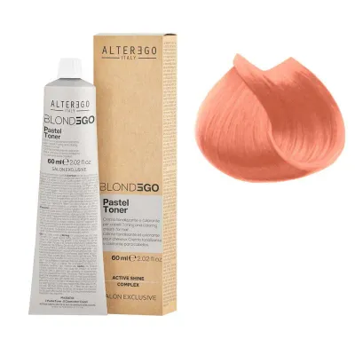 Тонер для волос Alter Ego Blondego Pastel Toner, пастельные оттенки, 60 мл, оттенок Dusty Copper