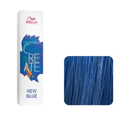 Полуперманентная краска Wella Professionals Color Fresh Create, 60 мл, оттенок New Blue