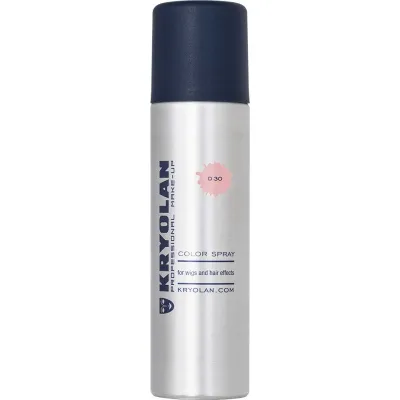 Окрашивающий спрей для волос Kryolan, смываемый, 150 мл, оттенок D30 - PINK