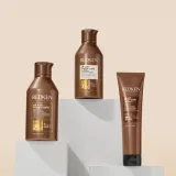 Несмываемый крем для волос Redken All Soft Mega Curls HydraMelt увлажняющий, для вьющихся волос, 150 мл — фото 4