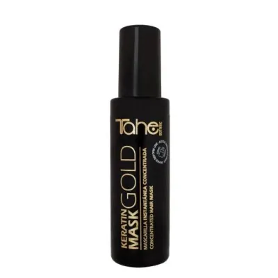 Несмываемая маска-спрей Tahe Botanic Gold Finishing с кератином, для сухих и повреждённых волос, 125 мл