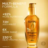 Несмываемое масло для волос L'Oreal Paris Elvital Extraordinary Oil питающее, для блеска, для сухих волос, 100 мл — фото 3