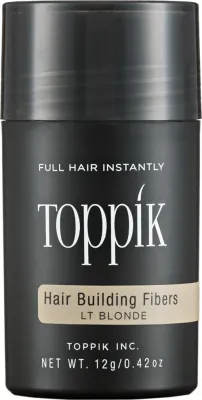 Кератиновые волокна для волос Toppik Hair Building Fibers, для редеющих волос, оттенок Light Blonde