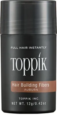 Кератиновые волокна для волос Toppik Hair Building Fibers, для редеющих волос, оттенок Auburn