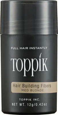 Кератиновые волокна для волос Toppik Hair Building Fibers, для редеющих волос, оттенок Medium Blonde